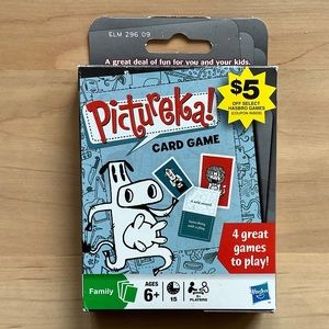 NWOT Parker Brothers Pictureka Card Game